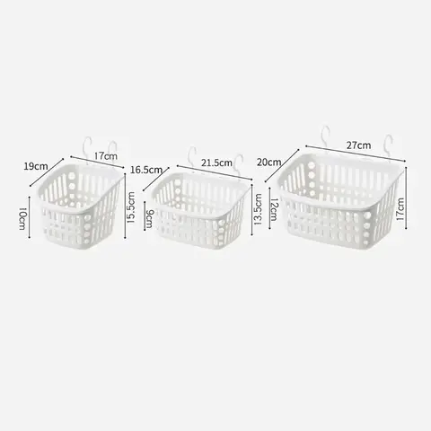 बहुउद्देशीय क्लोसेट स्टोरेज बास्केट हैंगिंग बास्केट ऑर्गनाइज़र किचन कैबिनेट और डेस्क के लिए मेटल हैंगिंग बास्केट 8 best sales लटकती टोकरी भंडारण - №4