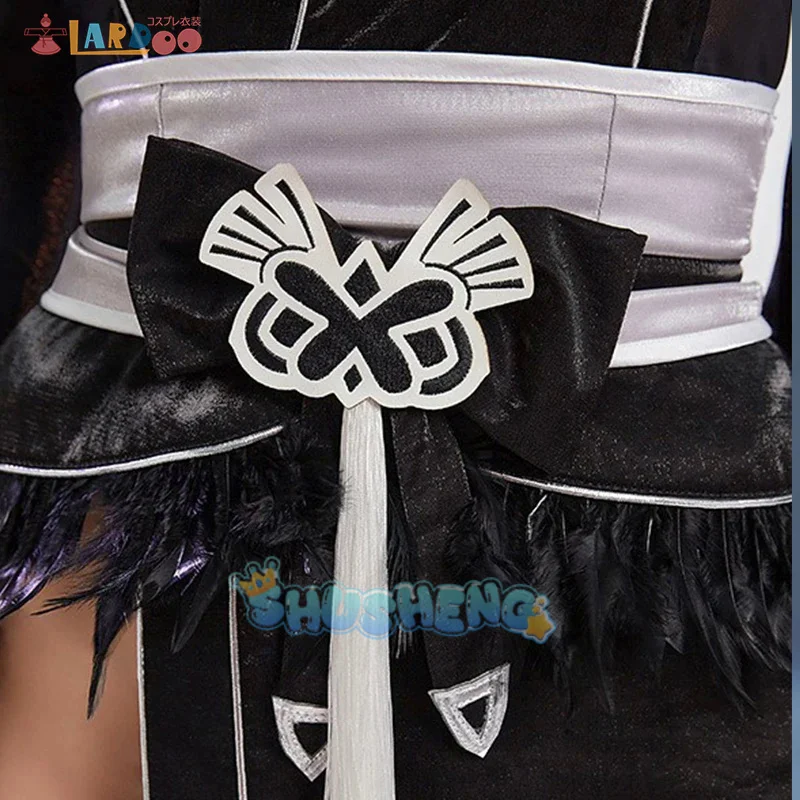 NieR:Automata 2B Cosplay Kimono YoRHa N ° 2 tipo B disfraz de Halloween para mujer, conjunto completo