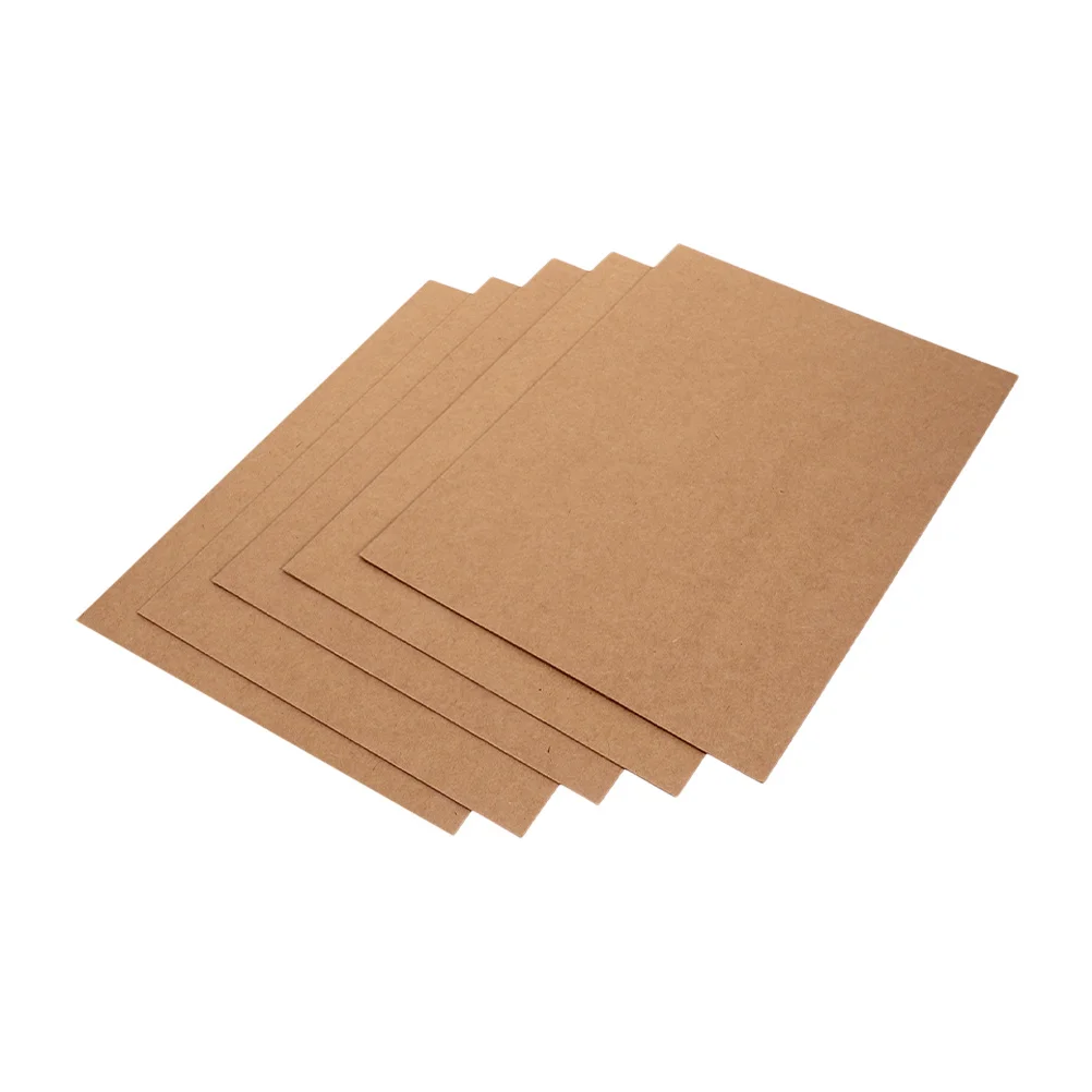 5 أوراق كرافت كرتون ورقة مجلس سميكة الفن اللوحة بطاقة ورقة أوراق فارغة رسم طالب الحرفية اللوازم المدرسية #4