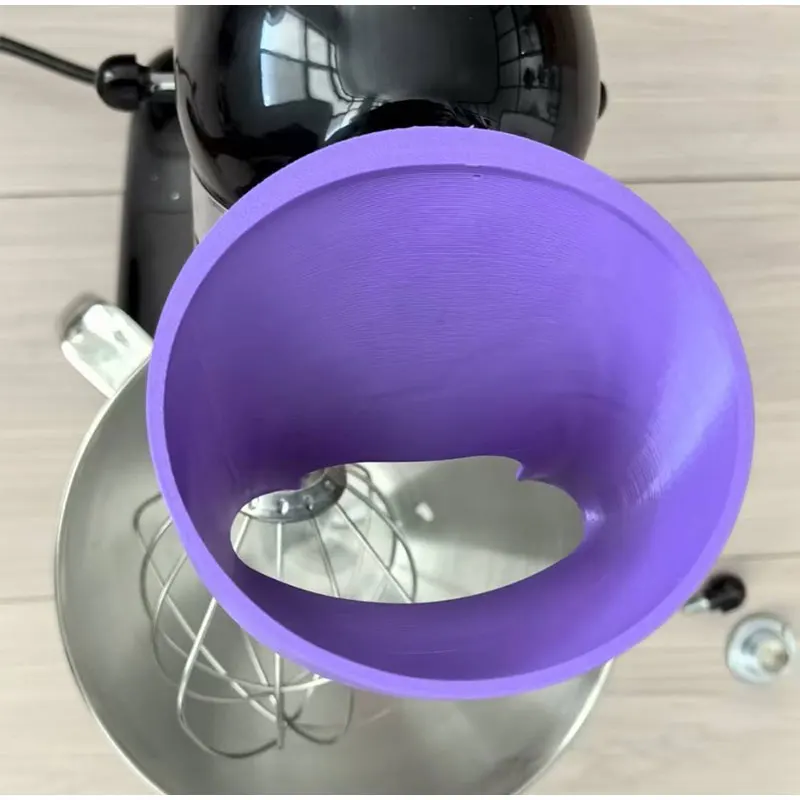 Kitchen Aid Artisan Mixer Mehltrichter für Ksm150 5-Liter-Standmixer mit neigbarem Kopf, Filteraufsatz, um Überlauf und Schmutz zu verhindern