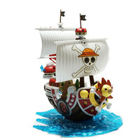 One Piece Sailing Adventure THOUSAND SUNNY Pirate Ship Model Hand-made Assembly Toy Assembled Collectible Diy Assembly Toy