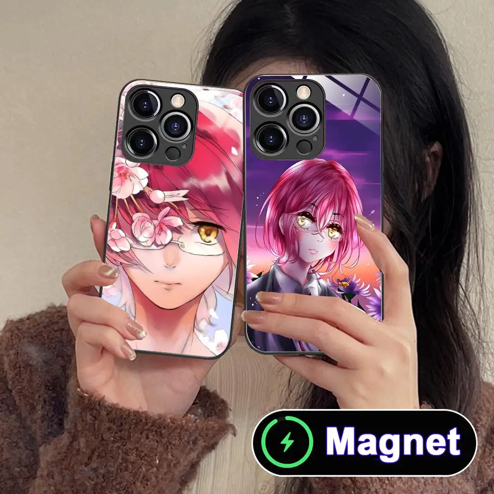

Seven Deadly Sins Gowther Phone Case for iPhone 17 16 15 14 13 12 11 Air Pro Max Plus Mini Glass Magnet Cover