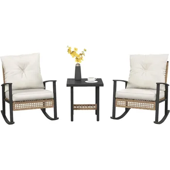 3-Piece Rocking Bistro Set 1