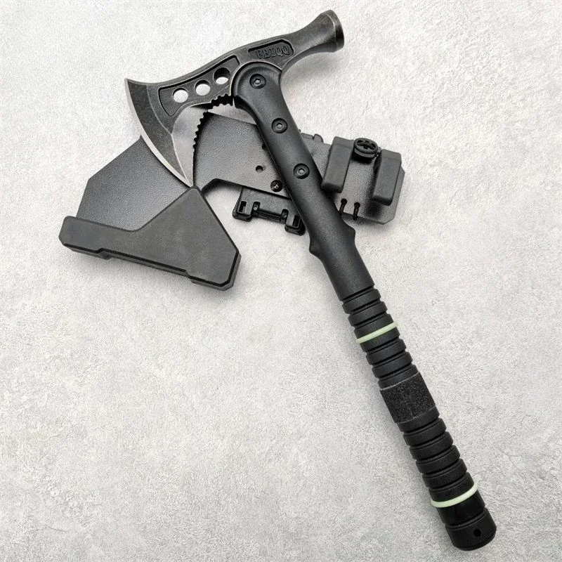 New Garden Fire Hammer Tactical Axe Set Quick Pull Camp Engineer Axe Steel Bone Wild Boar Axe survival gear camping tools travel