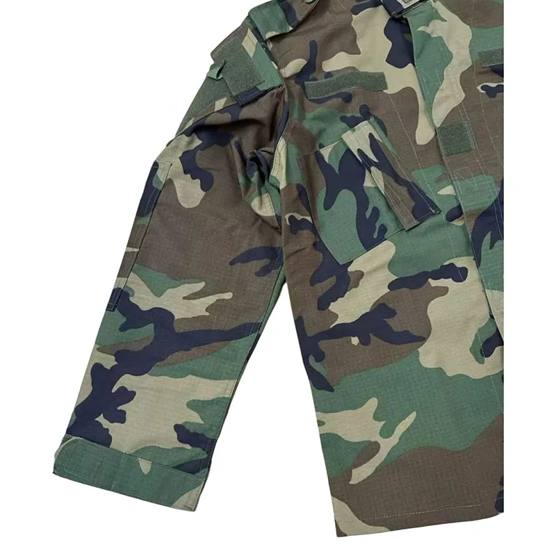 Deutschland Camouflage Dschungel Trainingsuniform ACU Feldanzug Flecktarn Dschungel Spot Set für Männer, Feldtraining Anzug Kampf ACU Set – Detail 23