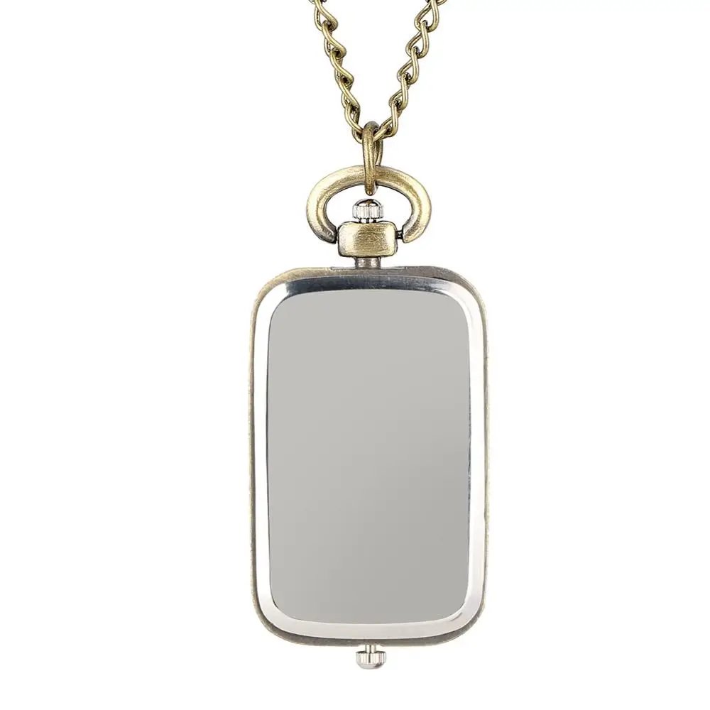 유리 포켓 시계 목걸이, 개인화 빈티지 합금 포켓 시계, 펜던트 체인 시계