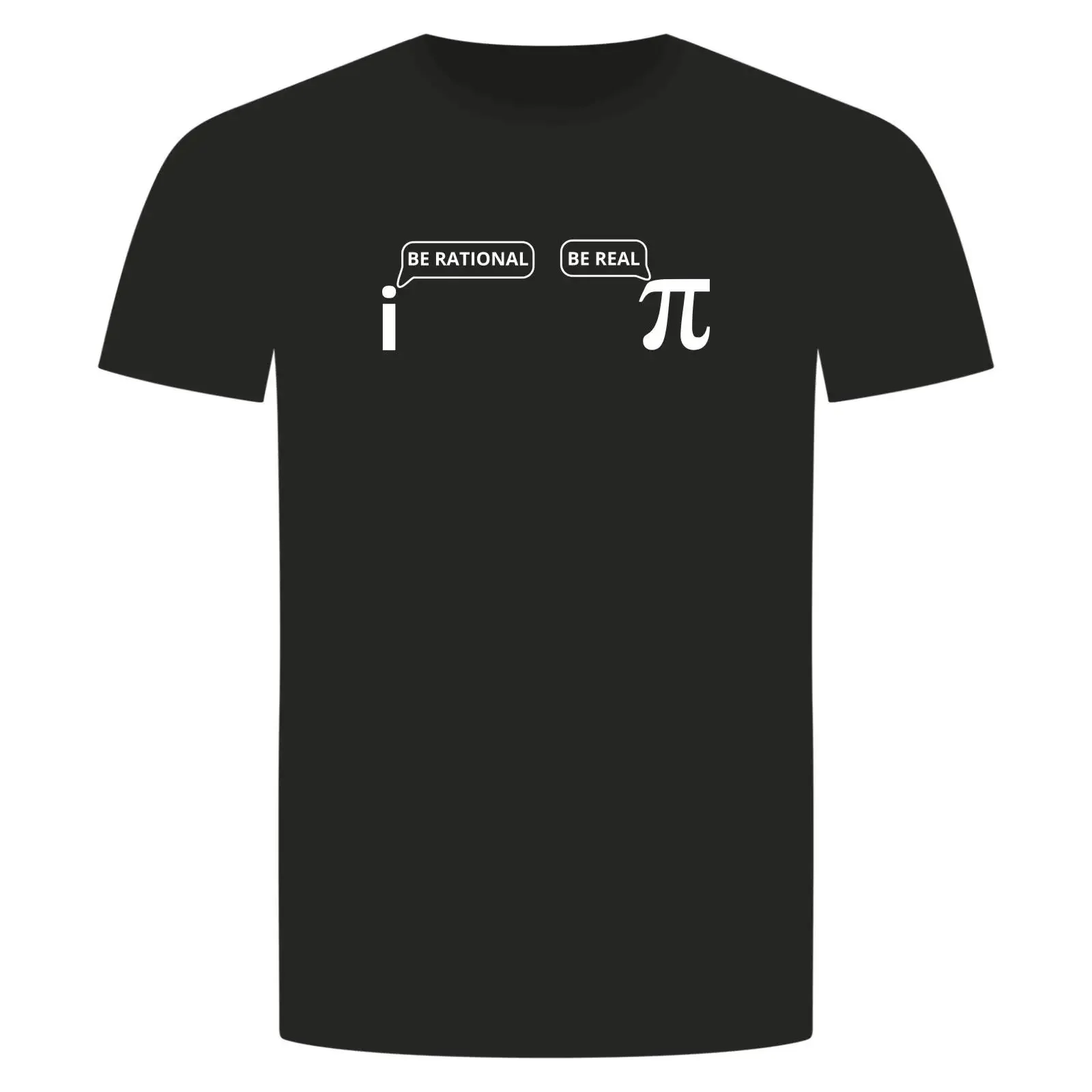 Mathematik Be Rational Real T Shirt Mathe Pi Variable Rechnen Abi vintage Washed Breathable fashion Stylish Comfortable Unisex