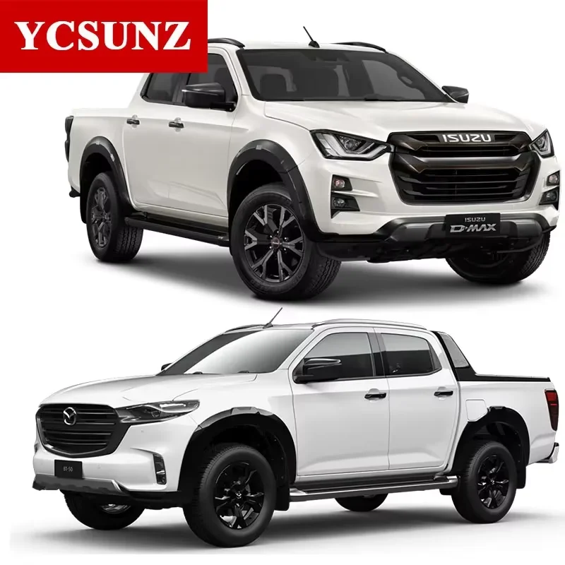 Side Window Deflectors For Mazda Bt50 Bt-50 2021 2022 2023 2024 Weather Shield Window Visor Rain Cuard Car Accessories