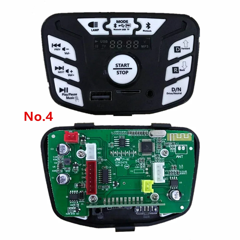 Kinder Elektroauto JR1844 Zentrale Steuerung Musikchip JR1750M Musikplayer Multifunktions-Hauptsteuerplatine
