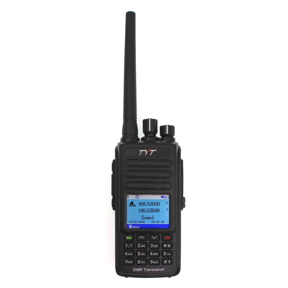 TYT GPS IP67 DMR Walkie Talkie Dual Band UHF VHF 136-174 400-480MHz Dual Time Dlot Transceiver Digital Two Way Radio