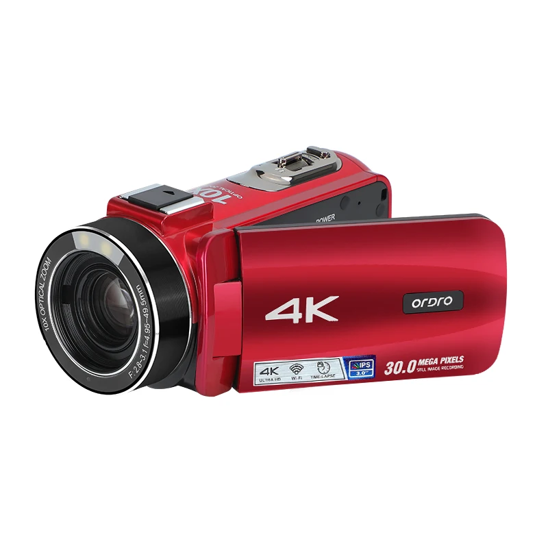 Z88 4K Professional Camcorder Camara Filmadora Profesional Optical Zoom Camera for Filming Youtube Channel