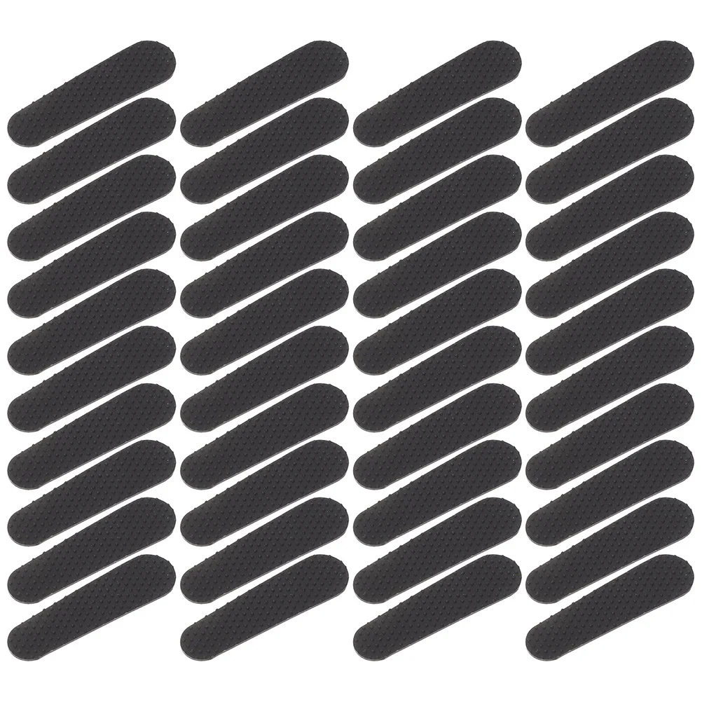 

200Pcs Clothing Hanger Non-Slip Strips Silicone Anti-Skid Pads Coat Hanger Protection Anti-Crease Closet Organizer Accessory