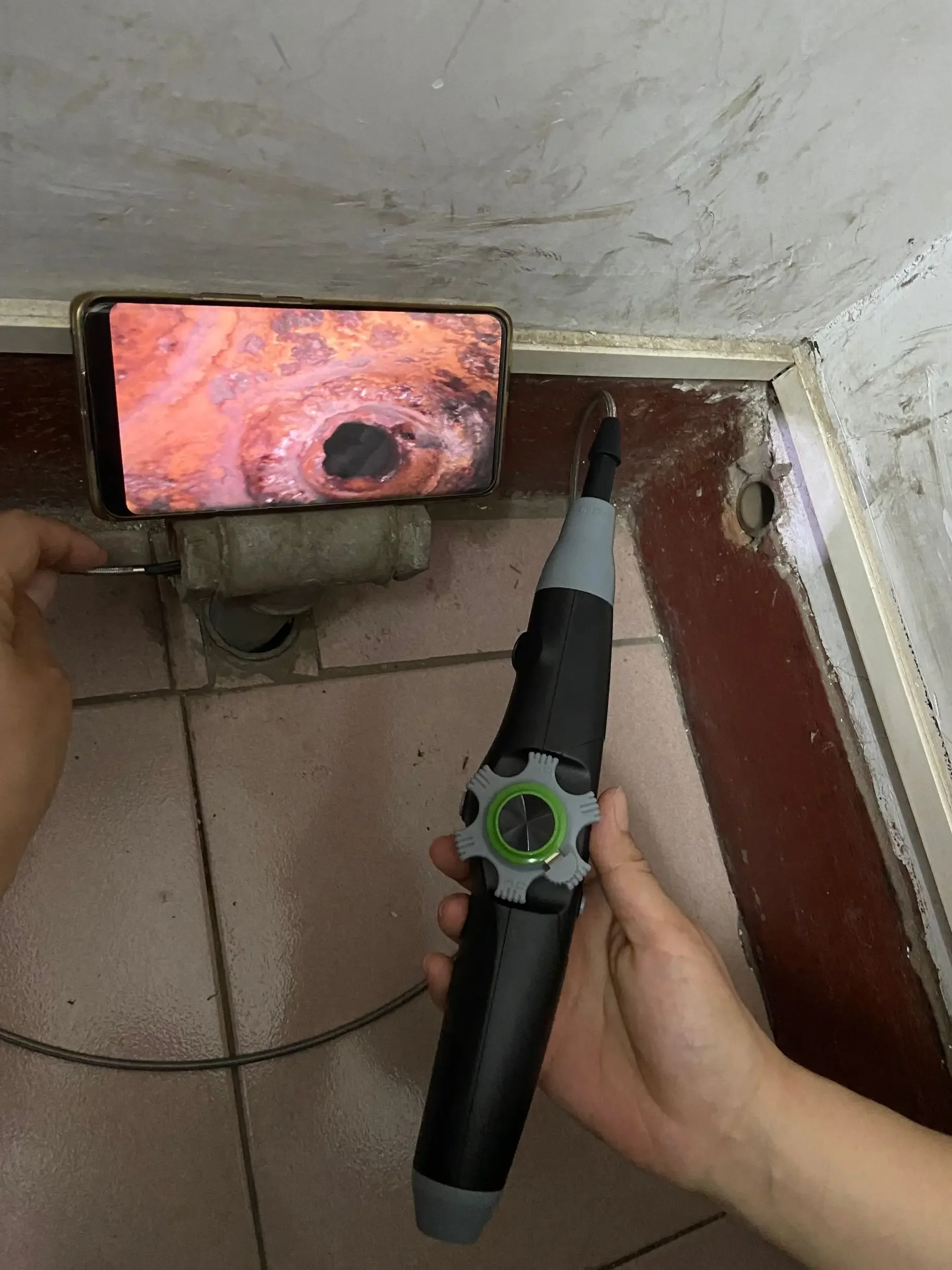 WIFI endoskopi kamera fleksibel Snaked USB Borescope 2 cara Articulation untuk Android PC IOS endoskopi tahan air IP67