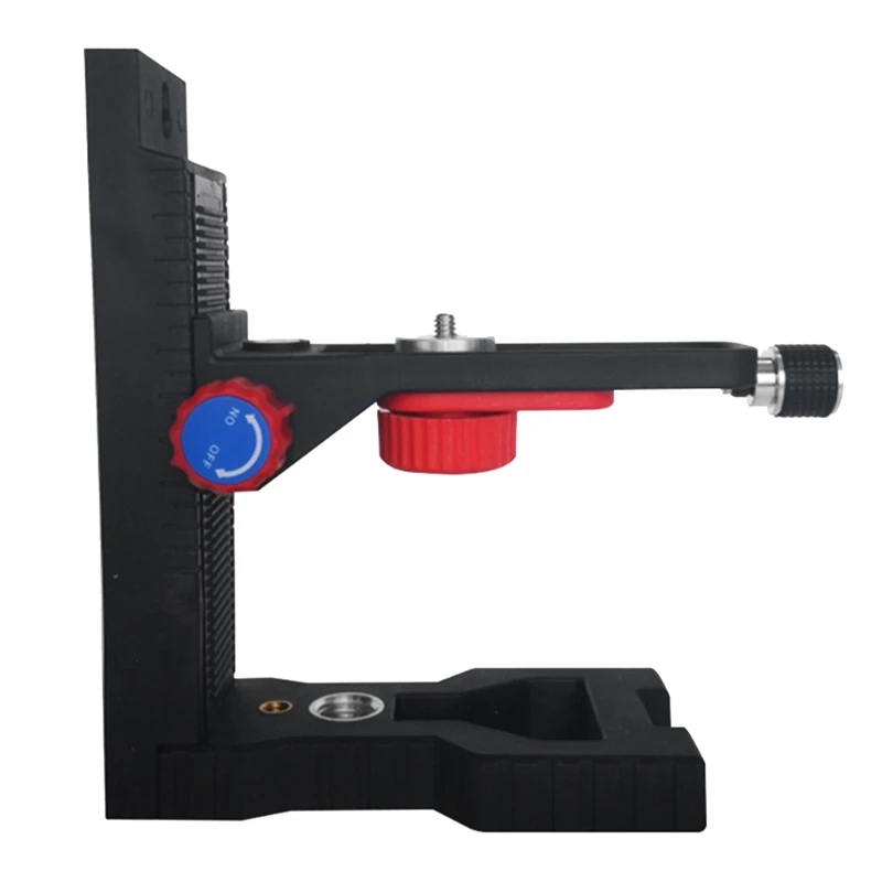 Laser-Level Magnetic Bracket L-Shape Adjustable 5/8Inch Mount Adapter Line Laser-Positioning Base