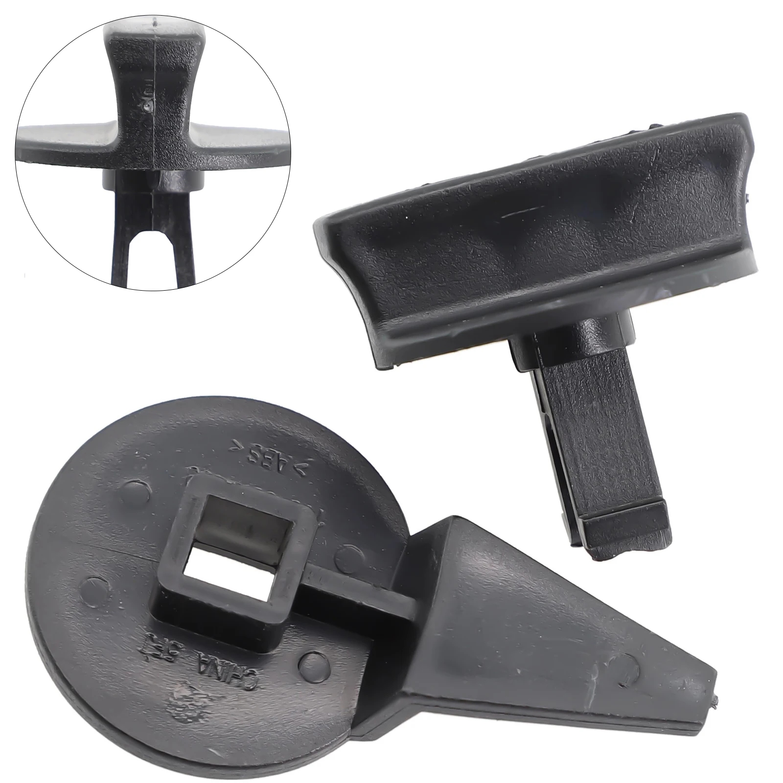 Car Rear Gate Trunk Locking Bolt Fastener Clip Black For Trunk Lining Fits For Passat 1J0867467 3C9867467 1T0867468