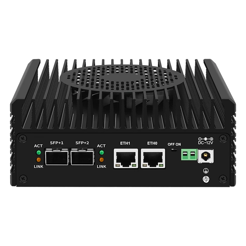 N355 N305 Intel 12th N150 N100 Firewall Computer NAS Server Proxmox 2x10G SFP+2xi226-V 2.5G Mini PC Soft Router 2*HD DDR5 TV BOX