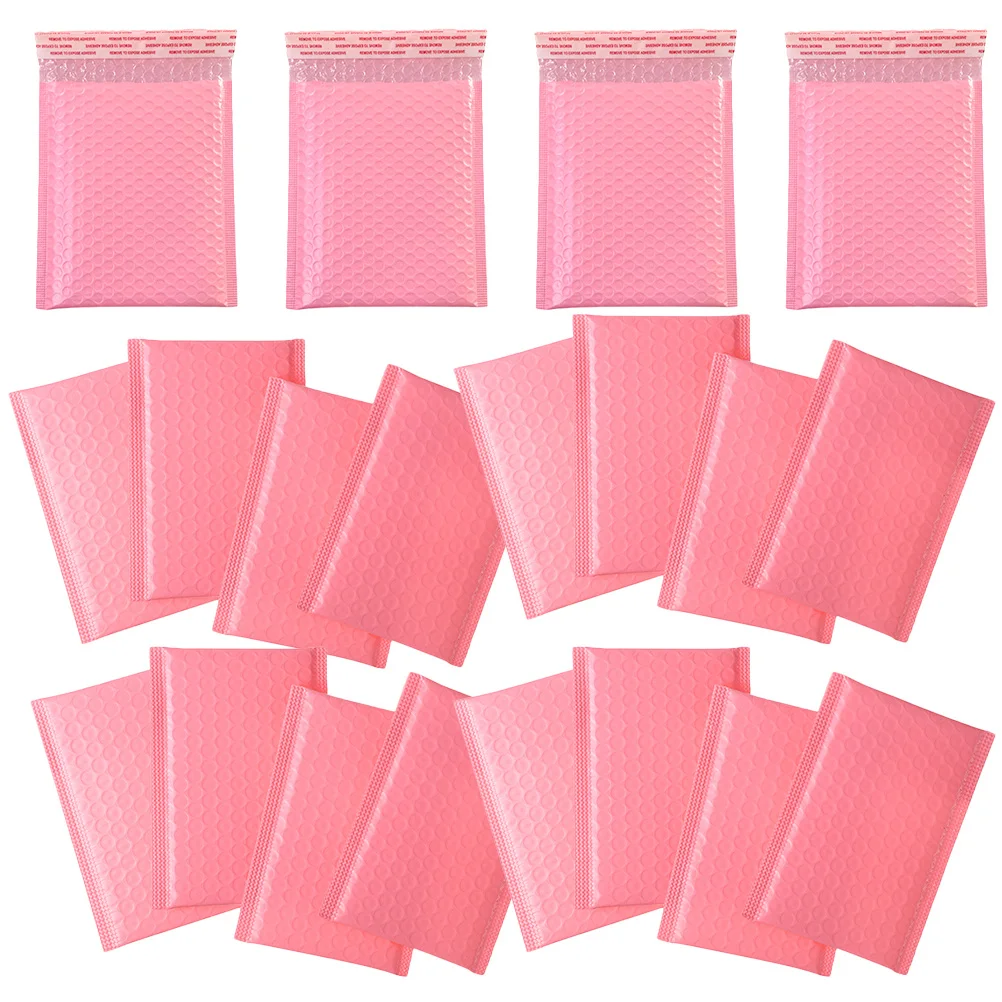 

60Pcs Bubble Shipping Bags Waterproof Padded Mailing Envelopes Self-Adhesive Delivery Bags for Jewelry Cards Keychains