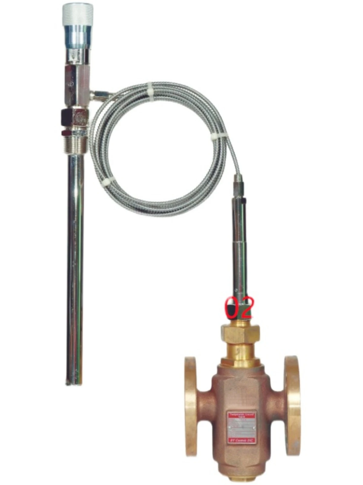 Marine Self-Operated Bronze Paraffin Core Thermostat Valve