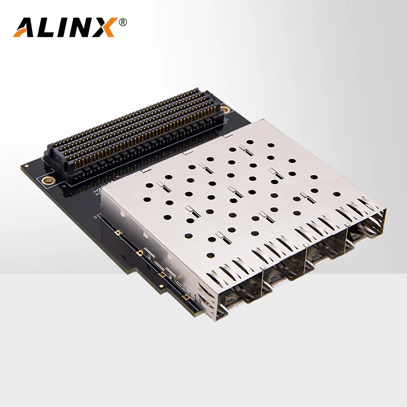 Alinx FH1223 FMC Daughter Board HPC Interface to SFP Optical Fiber Adapter Module for FPGA Development Kit High Speed Communicat