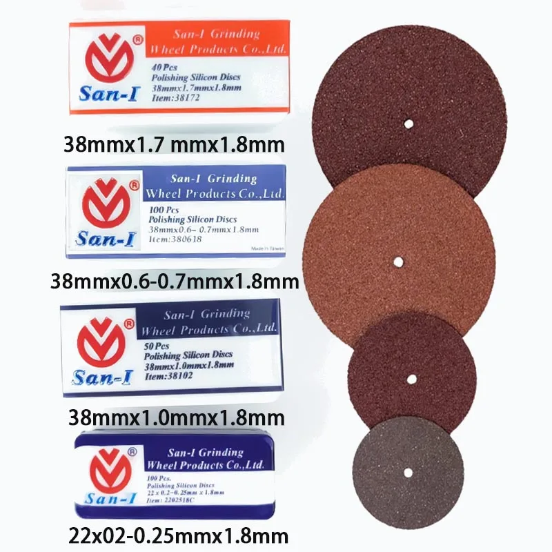 LODDEN Dental Laboratory Thin Thick Polishing Wheels Grinding Silicon Discs Separation Wheel Dental Lab Material TooI