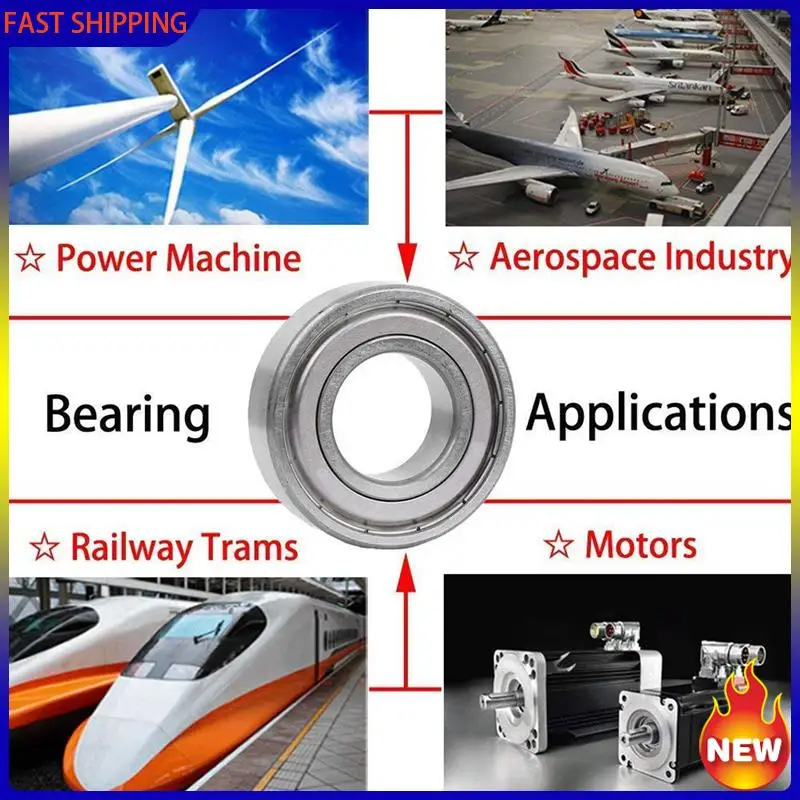 Especial 75Pcs 608 ZZ Ball Bearings, 608Zz Metal Double Shielded Miniature Deep Groove Skateboard Ball Bearings(8Mm X 22Mm X 7Mm