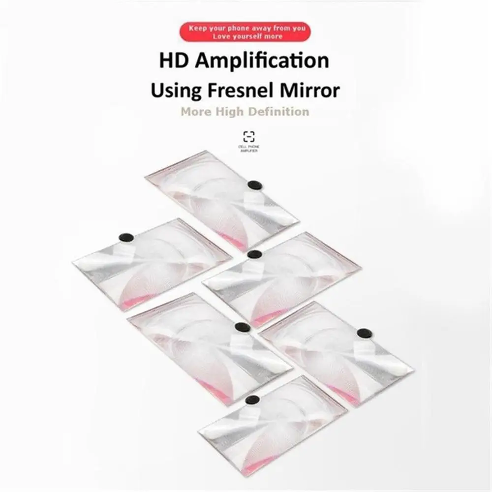 

Portable 10/12inch Mobile Phone Screen Amplifier 3D HD Video Cinema Stand Bracket Folding Projection Screen Magnifier