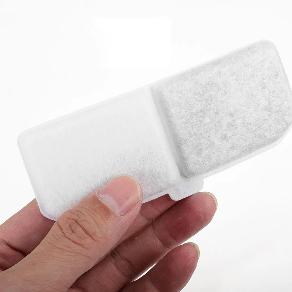 

12 Pcs Pet Water Fountain Filters Cotton Mat Resin Dog Cat Waterer Dispenser Tool Pet Supplies Bowls