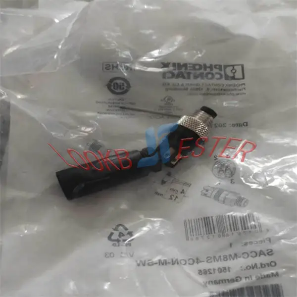 1PCS Phoenix Contact connector SACC-M8MS-4CON-M-SW 1501265 Brand new