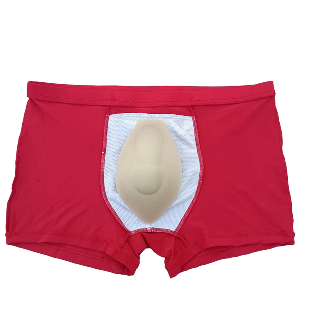 

Convex Pouch Boxer Briefs Sexy Soft Stretch Underpants Underwear Boxer Shorts Boxer Trunks Comfortable Ice Silk