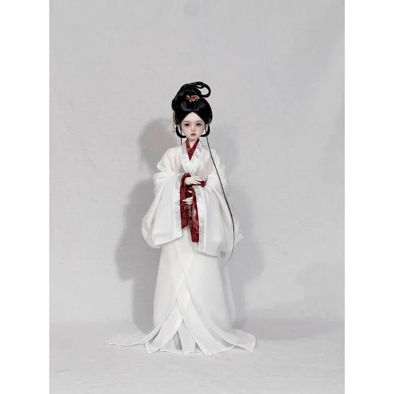 Robe d'imitation des états-forts BJD, trois, quatre, Six Points/70 oncle, vent ancien, vêtements pour bébé, "presserrement pour l'esprit de neige", premier anniversaire