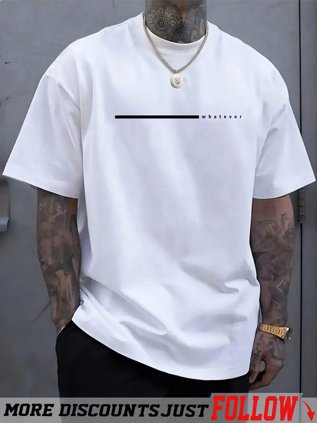 

Men's Minimalist Graphic Print Crew Neck Short Sleeve Casual T-Shirt