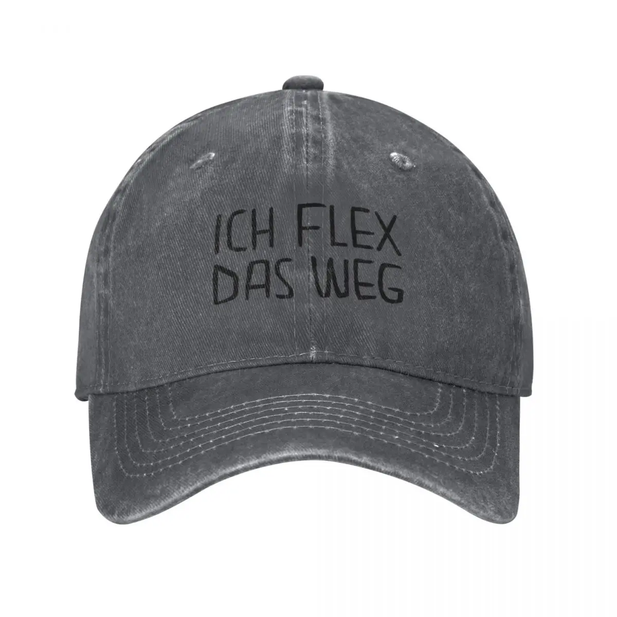 Ich flex das weg, Lustiger Handwerker Spruch Baseball Cap Dropshipping Military Cap Man fashionable Mens Hats Women's