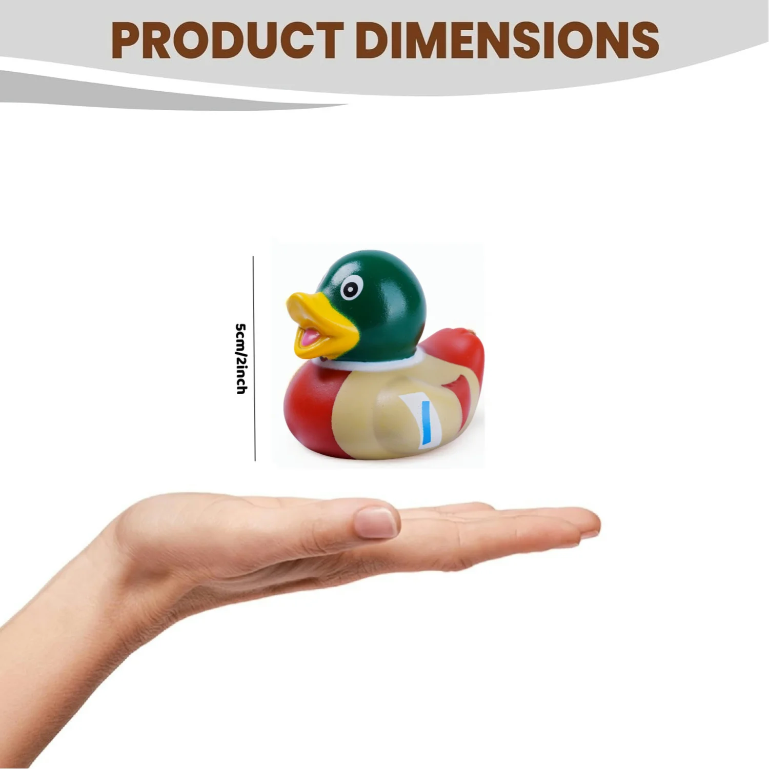 36 peças dukies de borracha mallard-brinquedos de banho de pato de borracha e decoração de carro patos decoração de mesa