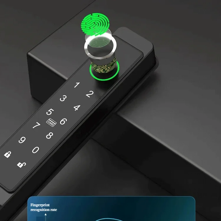 Cerraduras Para Puertas Password Card Mechanical Key TTlock APPFingerprint Smart Door Locks