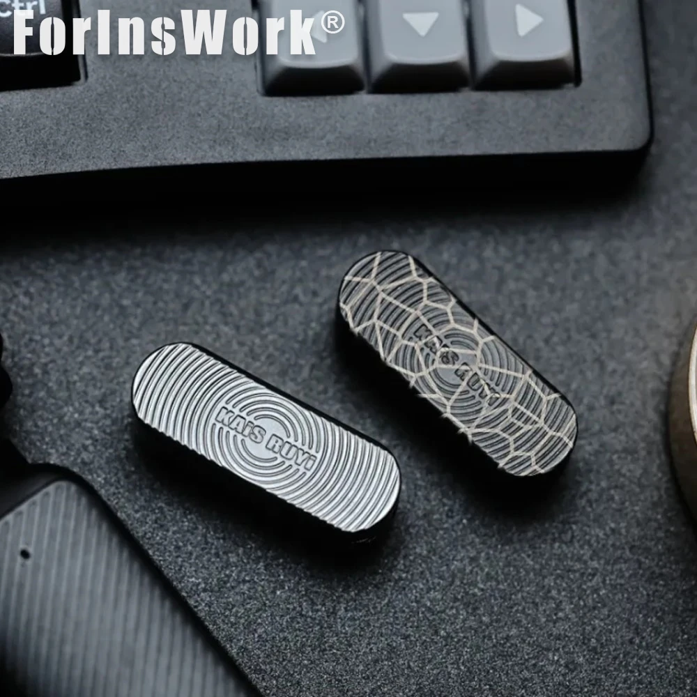 Kais RUYI S Zirconium Titanium End-Strike Slider Limited To 139 Pieces Anxiety Toy Sensory Toys For Autism
