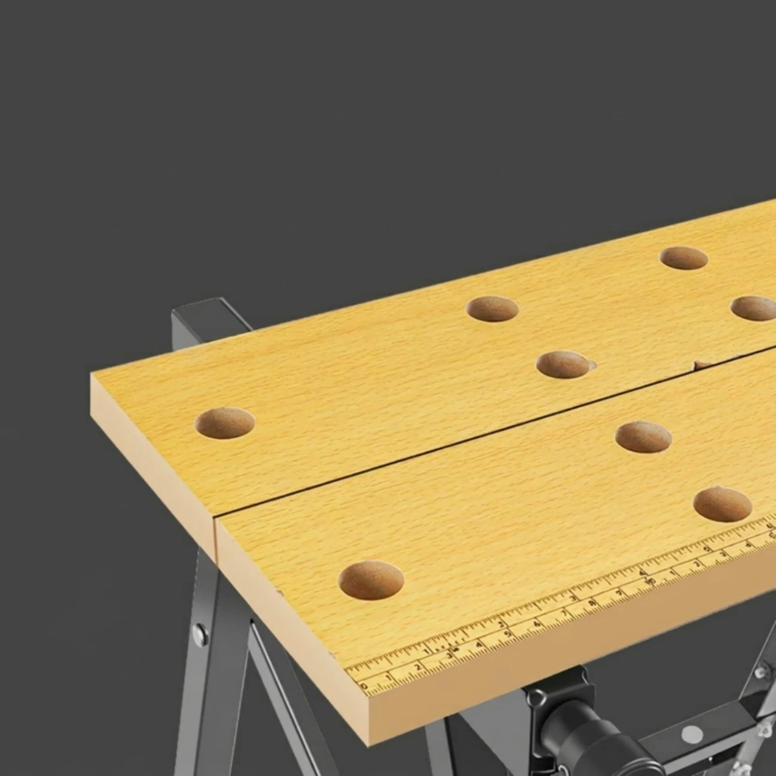 Clamping Work Table Foldable Folding Woodworking Bench Woodworking Bench 2-in-1 Workshop Tools Heavy Duty for Carpenters