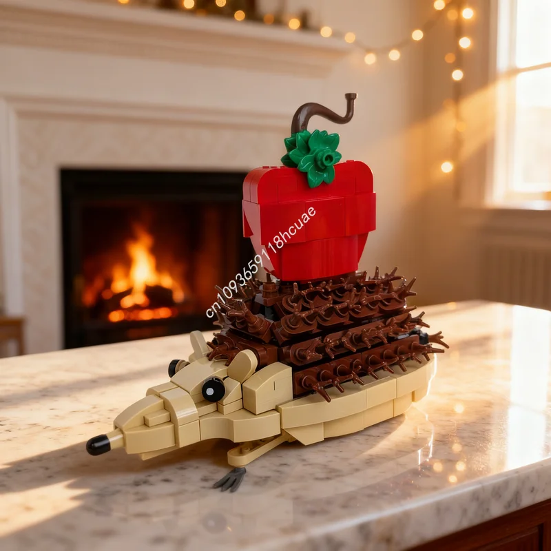 398pcs MOC Hedgehog Creator Model Building Blocks Construction Assemble DIY Christmas Gift Creative Education Brick Toy Idea