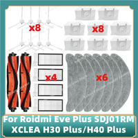 Compatible For Roidmi Eve Plus SDJ01RM, XCLEA H30 Plus / H40 Plus Parts Replacement Accessories