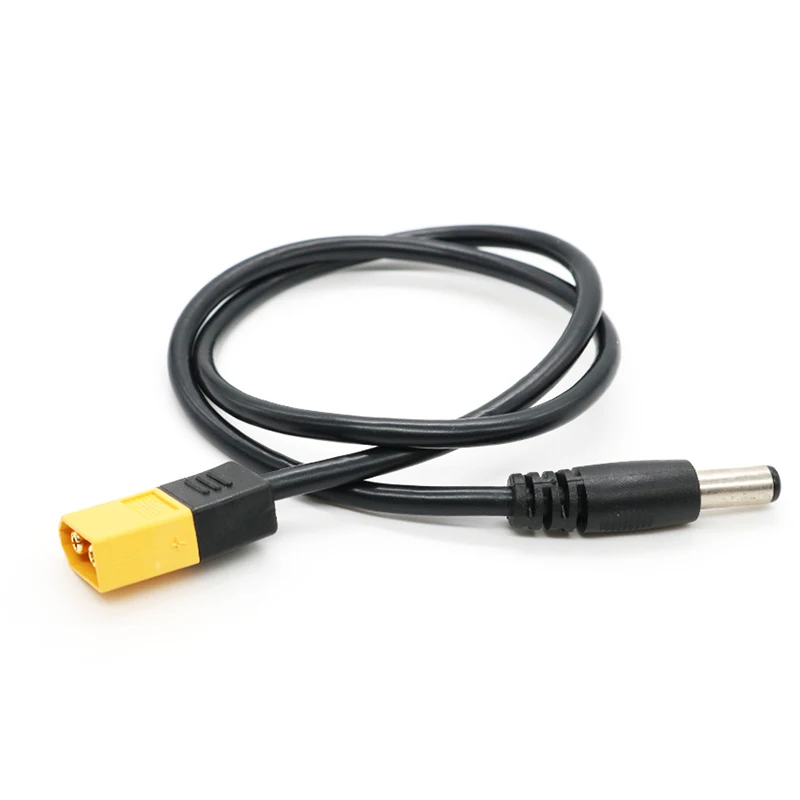 Złącze męskie XT60 do DC5525 5521 kabel zasilający 5.5x2.5mm 5.5*2.1 Adapter do kabla do konwersji lutownicy TS100/T12