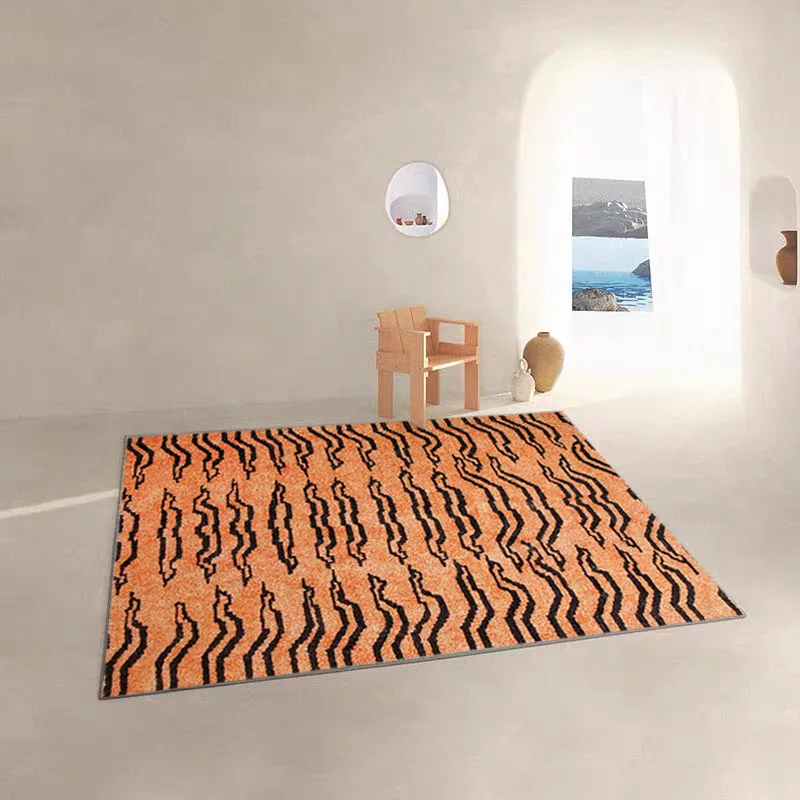 

Striped Minimalist Tiger Pattern Rug Large Area Living Room Rugs Comfortable Bedroom Carpet Luxury Home Carpets Porch Rugs Tapis