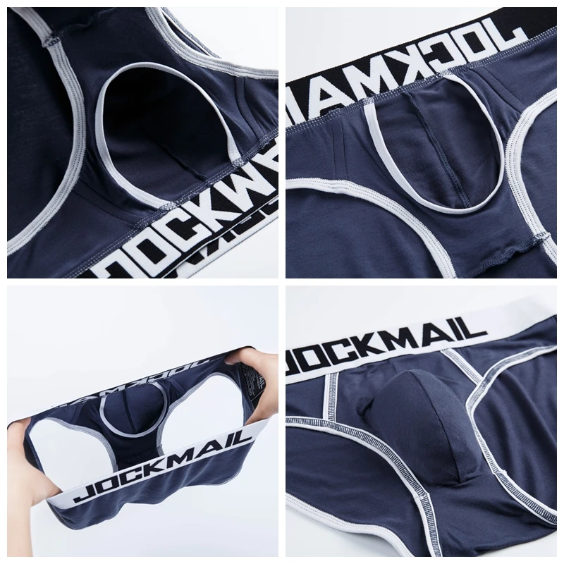 Man Big Dick Briefs  with Bulge Penis Pouch Elastic U-Convex Underwear Breathable Sexy Lingerie Gay Comfortable Modal Underpants