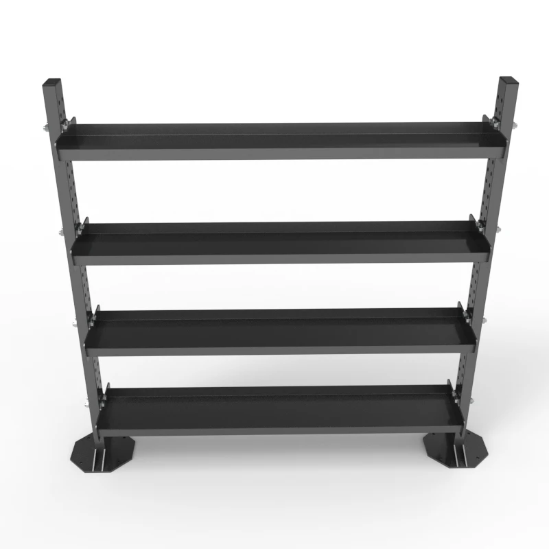 Commercial Home Gym Durable Steel Dumbbells Kettlebells Bodybuilding Adjustable Multifunctional Flat Bench Rack