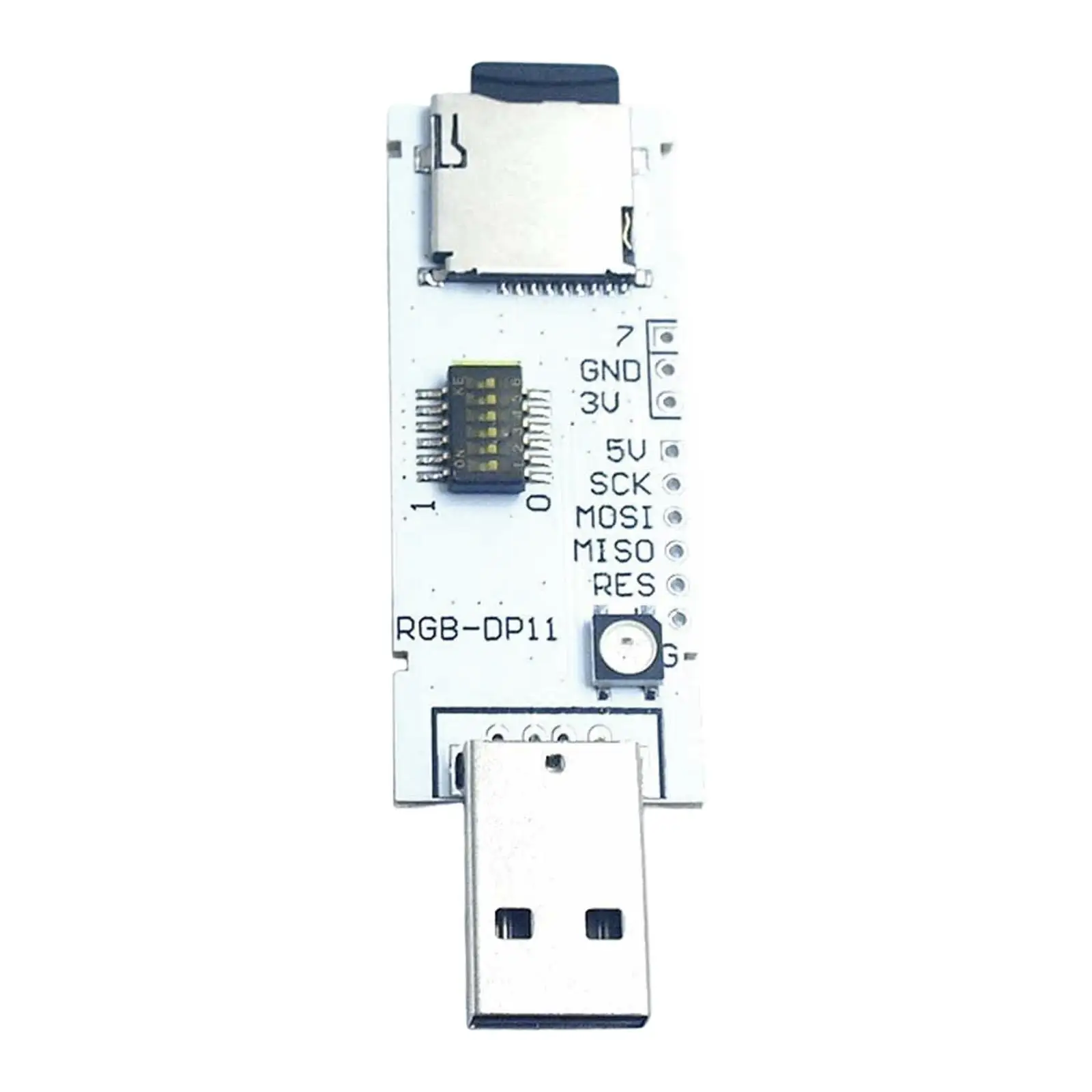 ATmega32U4 Development Board High Performance Component Replaces Spare Part 64 Scripts 128MB TF Card Module for
