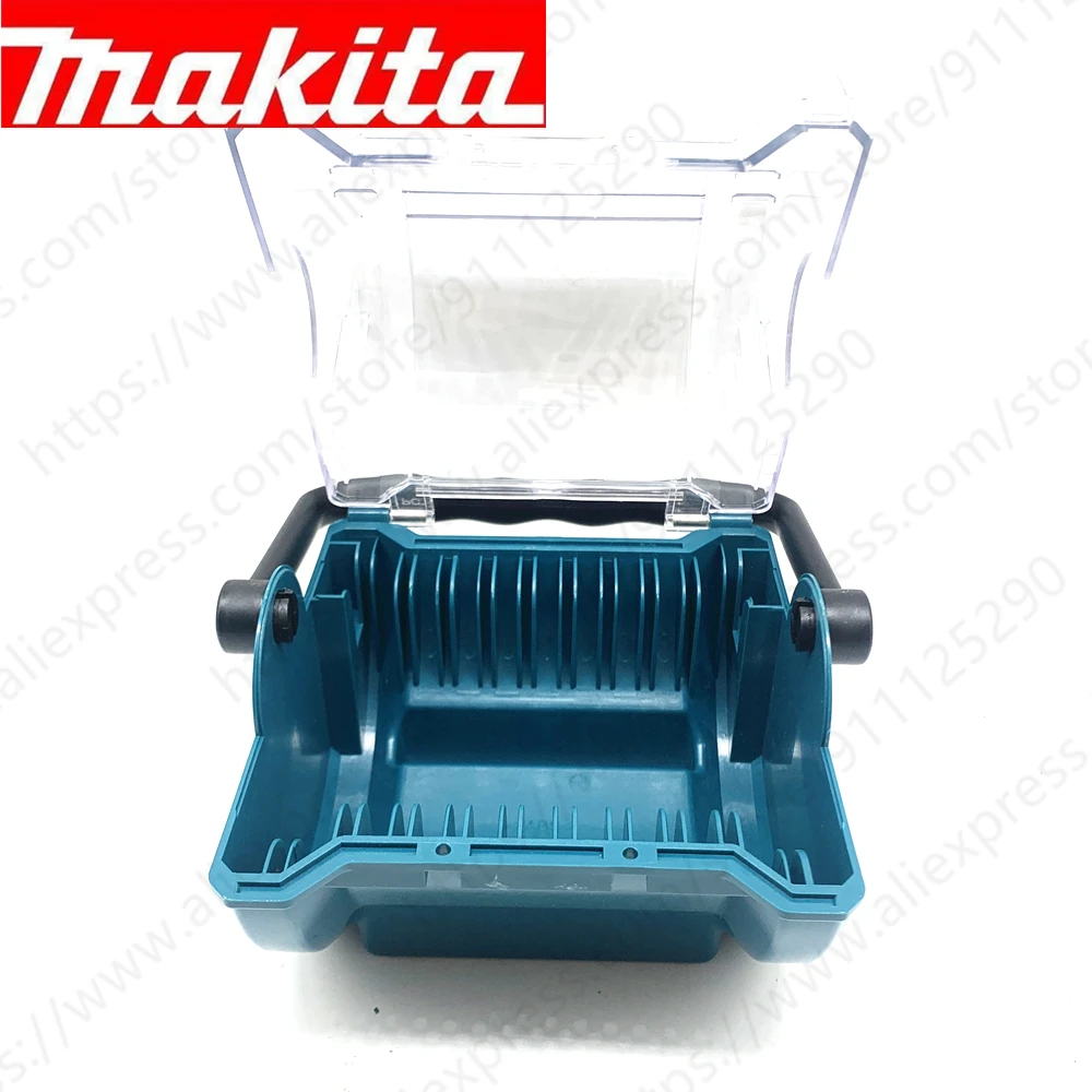 Makita Grinding Blade Box Angle Grinde Saw Blade Storage Case Cutting Disc Portable Tool Box Plastic Blade Boxes D-63862