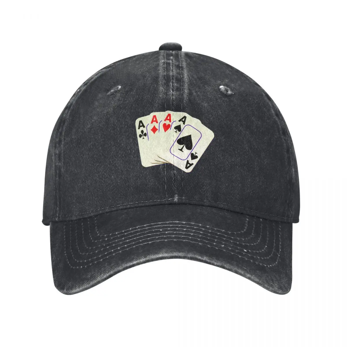 Card Player - Poker Baseball Cap Gentleman Hat hard hat Brand Man cap Caps For Women Men's