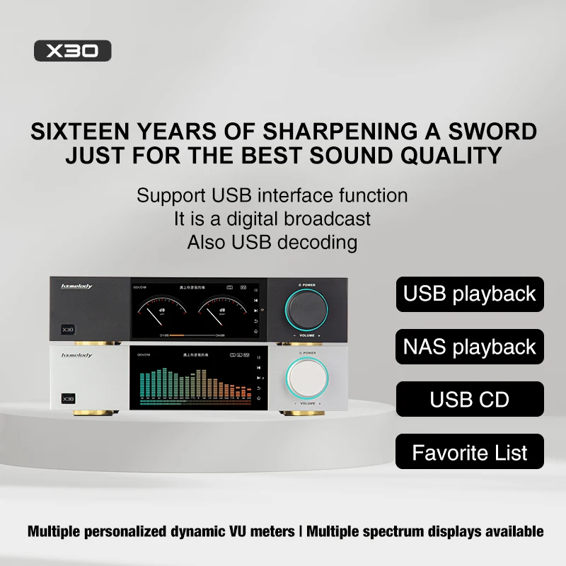 VOVOFOX X30 HiFi Music Player with WiFi6 & App Control