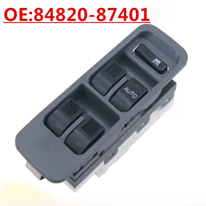 

OE:84820-87401 Suitable for Toyota right-drive power window control glass lifter switch button