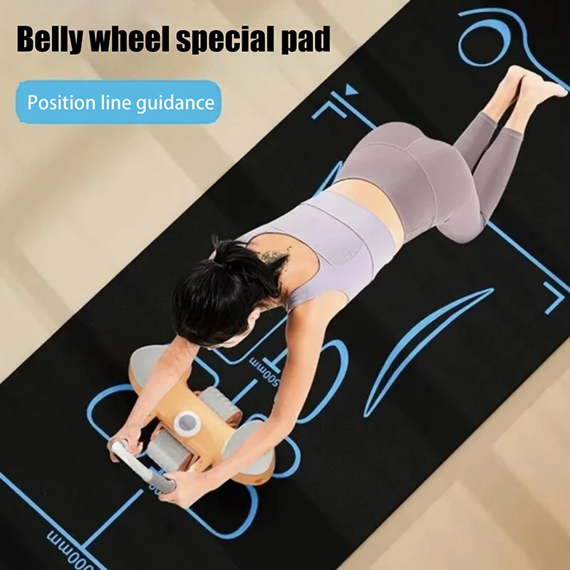 Yoga Mat Non Slip Shock Absorber Thick Kneeling Mat Kneeling Pads Reusable Gym Mat For Women Men Home Pilates Floor Workouts