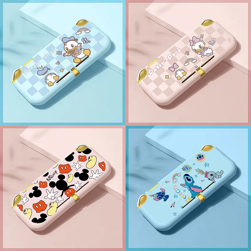 Soft TPU Silicone Case For Nintendo Switch Lite Game Console Skin Shell Cute Cartoon NS Lite Protective Cover Accessories