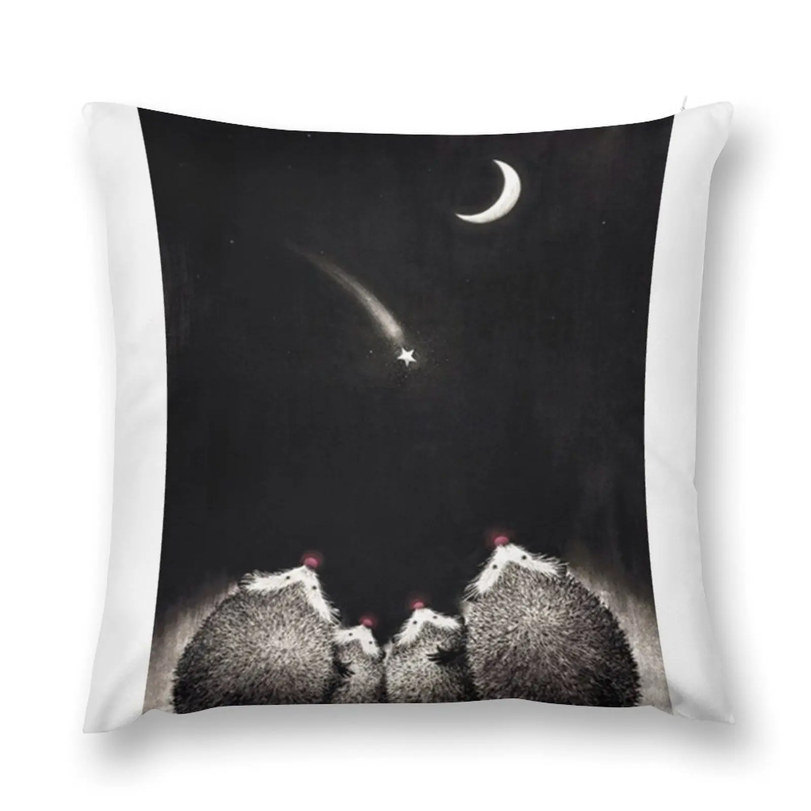 Doug Hyde Family Moon Time Throw Pillow Sofa Pillow Cover christmas supplies pillow cover luxury Couch Cushions